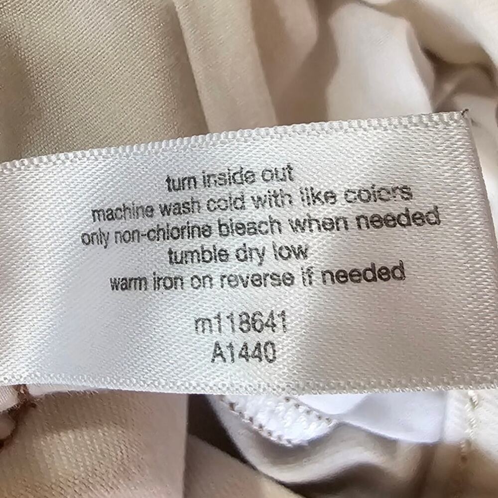 Lane Bryant Signature Fit Boyfriend Bermuda Shorts Cream Size 16 - Picture 5 of 7
